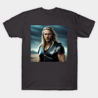 Fantasy warrior ready for battle T-Shirt